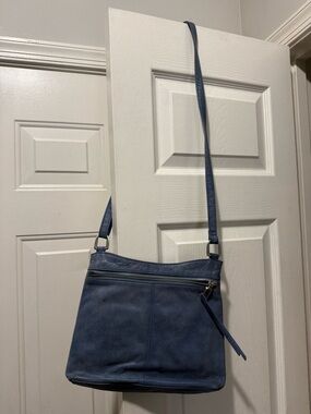 HOBO Campbell Rare Classic Blue Crossbody Bag - Women